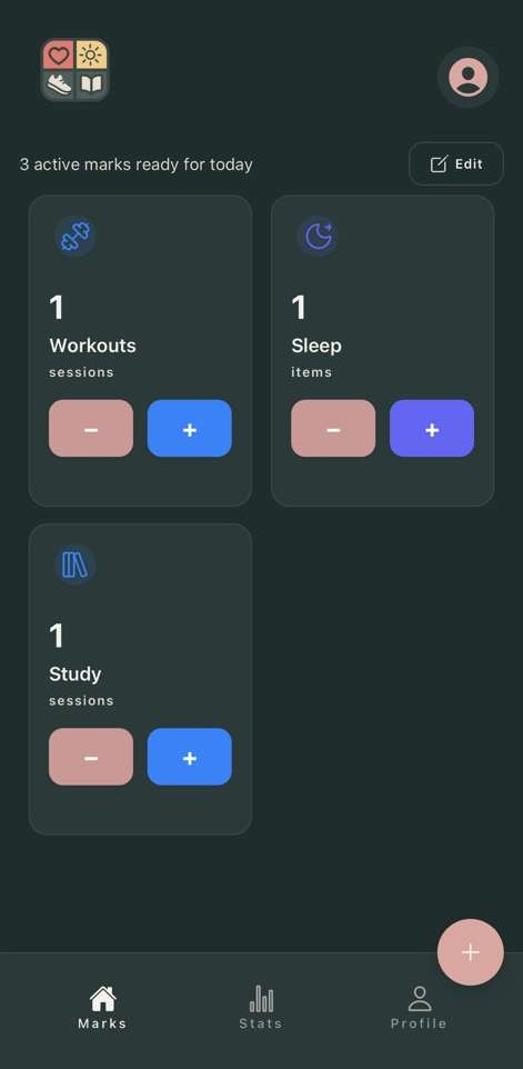 Livra+ Dashboard - Dark Theme
